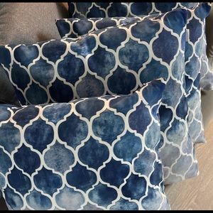 Standard Multi Color Couch Pillows